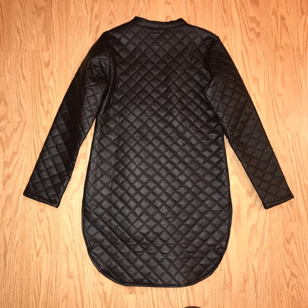 Quilted Little Black Jacket / Dress - Picture 4 of 6